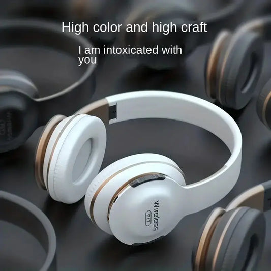 P17 Bluetooth Wireless Headset – Deep Bass, Bluetooth 5.0, 10 m Range