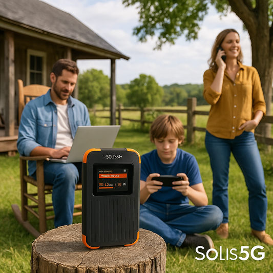 Solis 5G WiFi Mobile Hotspot | Global 5G/4G Coverage in 135+ Countries
