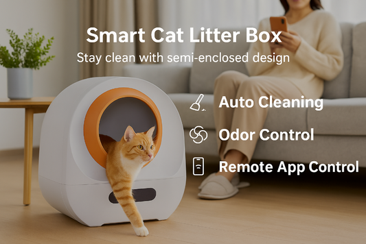 Smart Cat Litter Box Cat Litter Box Self-cleaning New Design