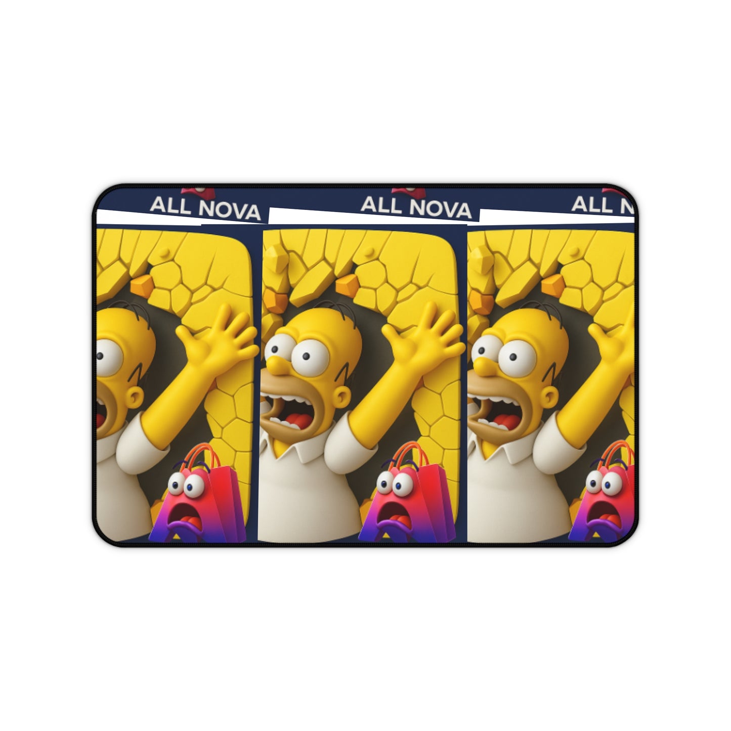 Custom Desk Mat with Logo | Non-Slip Neoprene, Full-Color Print