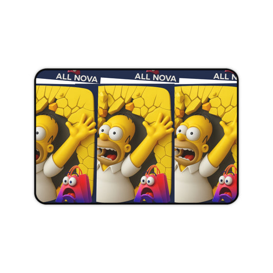 Custom Desk Mat with Logo | Non-Slip Neoprene, Full-Color Print