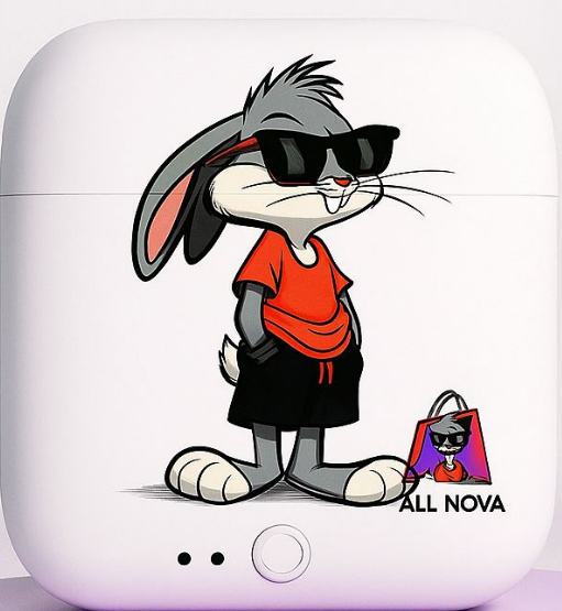 Custom Wireless Earbuds + Personalized Case | Bluetooth 5.0, 400 mAh