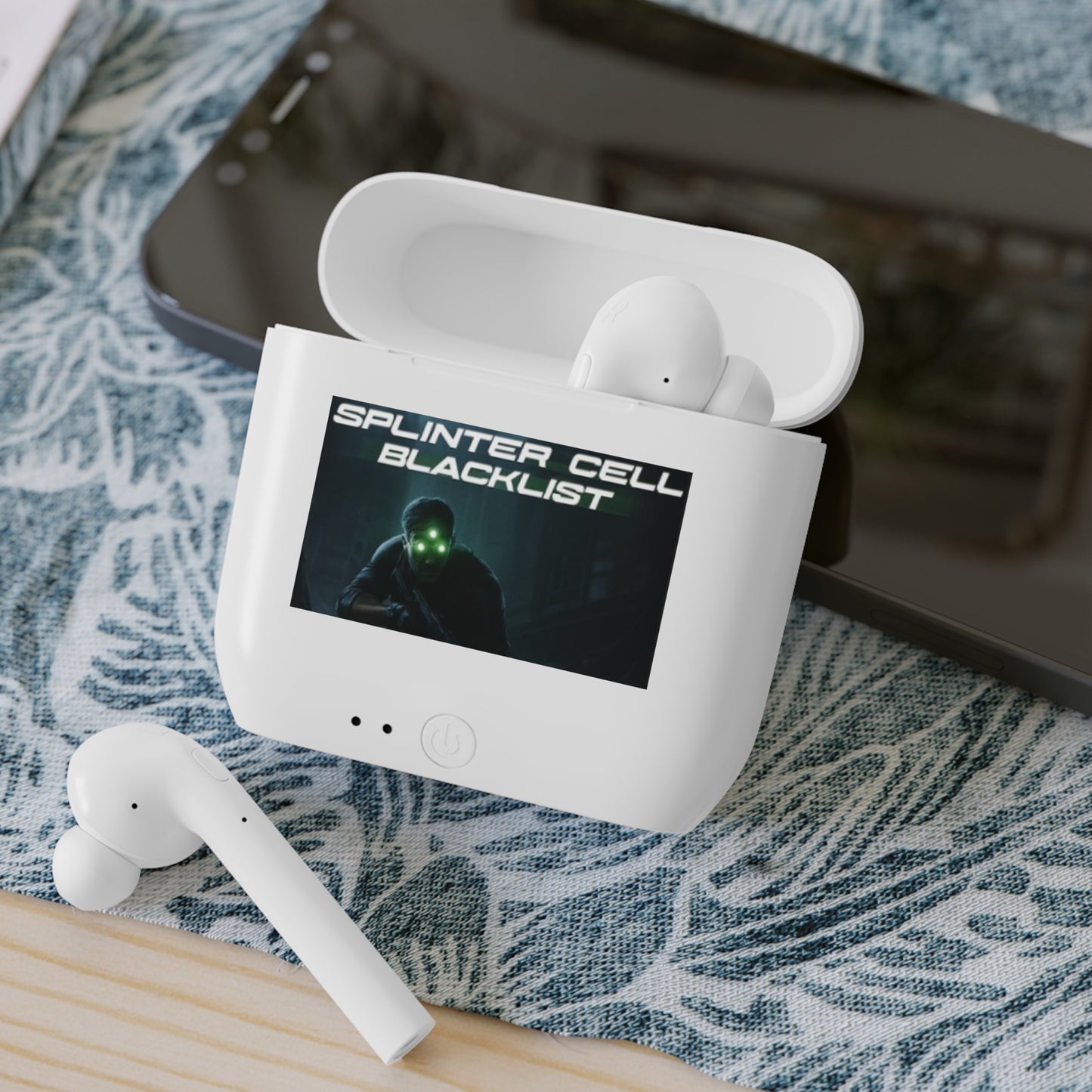 Custom Wireless Earbuds + Personalized Case | Bluetooth 5.0, 400 mAh