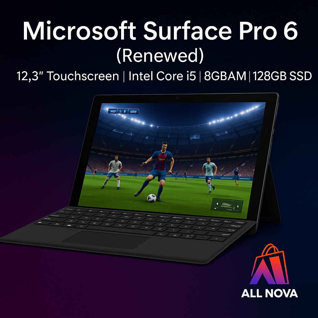 Surface Pro 6 Business 12.3” | i5-8350U | 8GB | 128GB (Renewed)