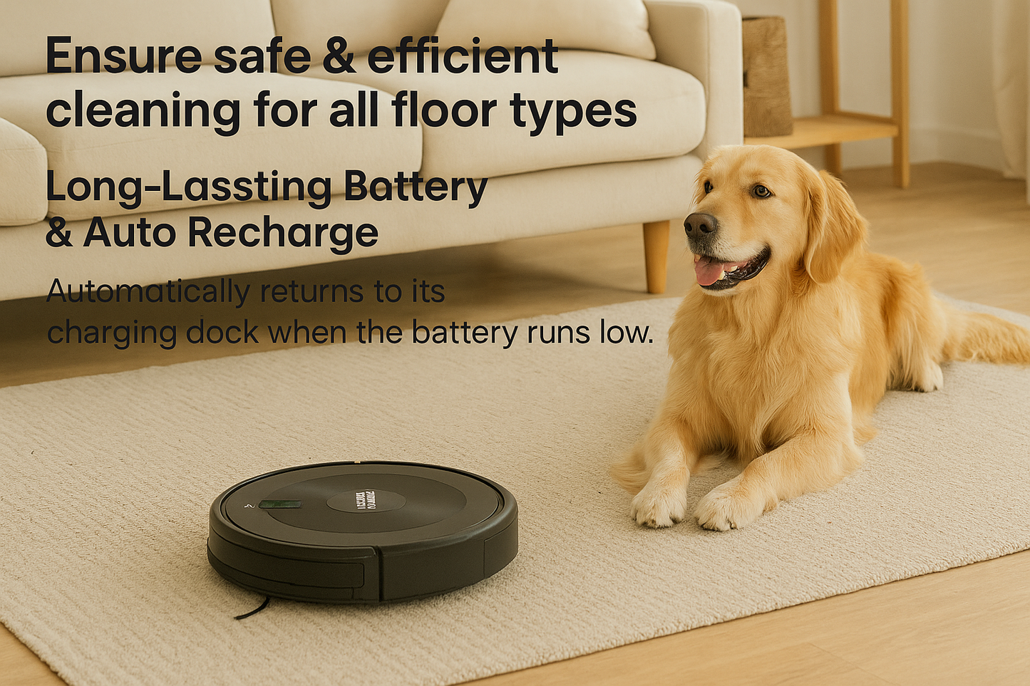 Smart 2-in-1 Vacuum & Mop 2500Pa | WiFi + Alexa | Pet Hair Tangle-Free | All Nova