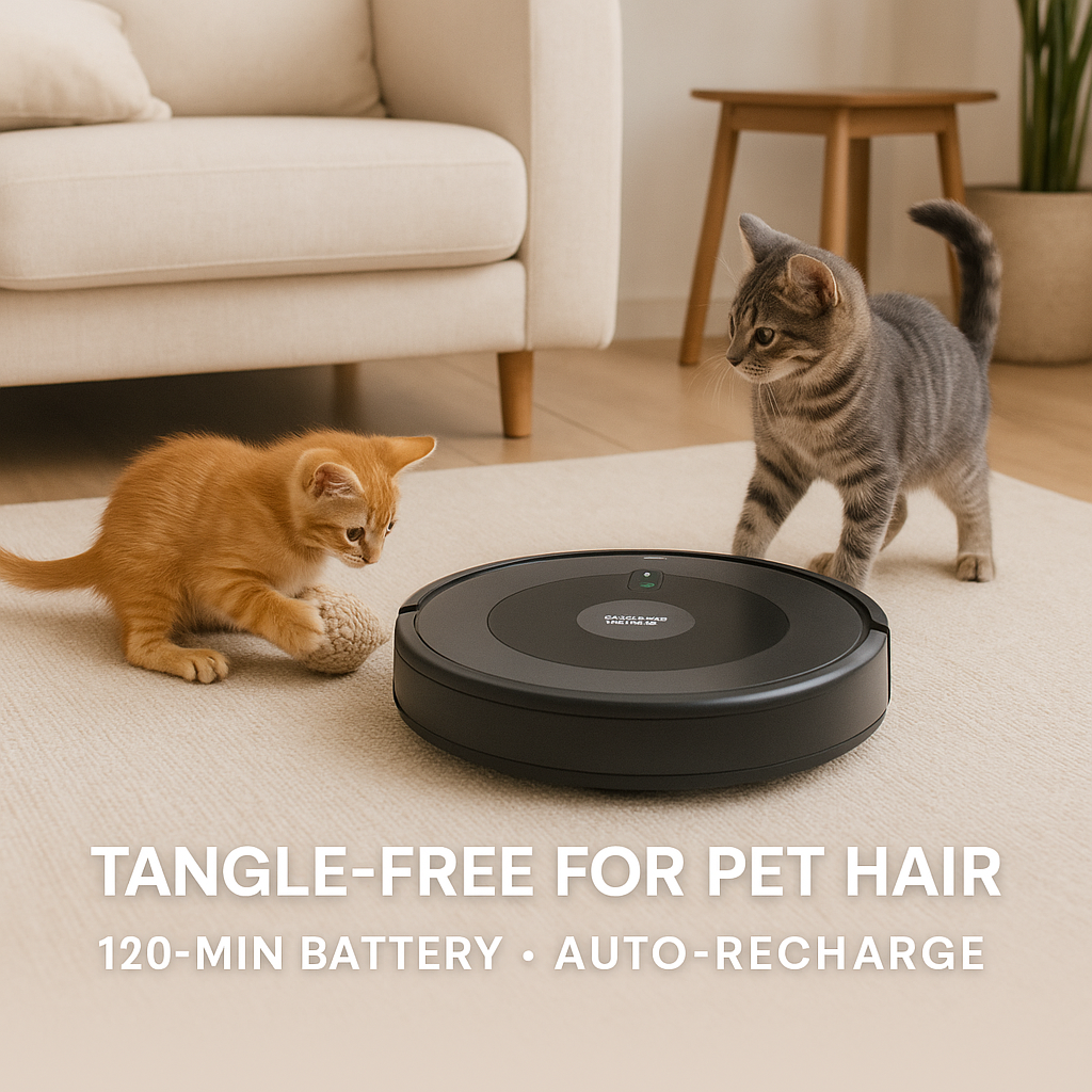 Smart 2-in-1 Vacuum & Mop 2500Pa | WiFi + Alexa | Pet Hair Tangle-Free | All Nova