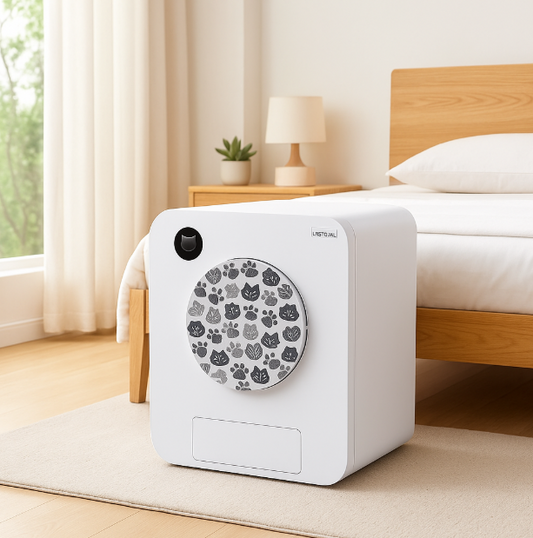 Curtain for Cat Litter Box | Anti-Odor & Self-Cleaning Cover