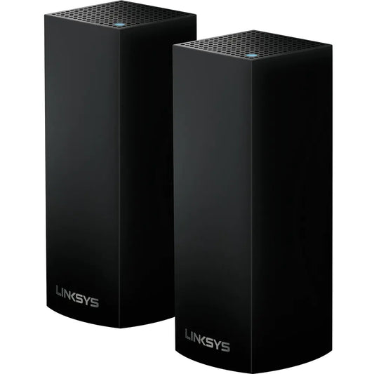 Linksys WHW0302B Velop Mesh WiFi System | AC4400 Tri-Band (2-Pack, Black)