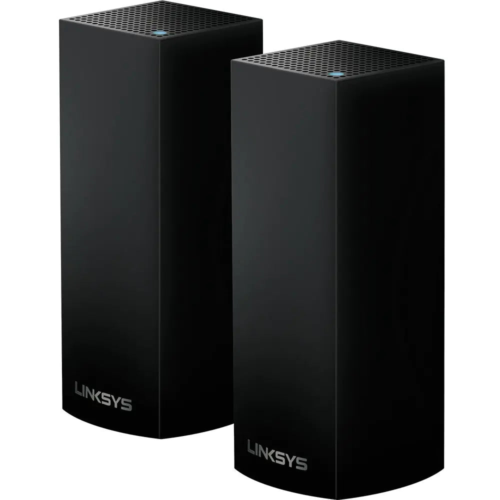 Linksys WHW0302B Velop Mesh WiFi System | AC4400 Tri-Band (2-Pack, Black)