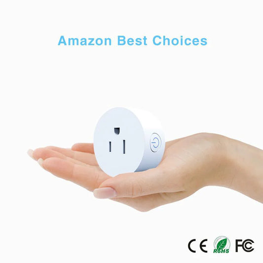 WiFi Voice Control Smart Plug – Alexa & Google, 2.4 GHz, Schedules