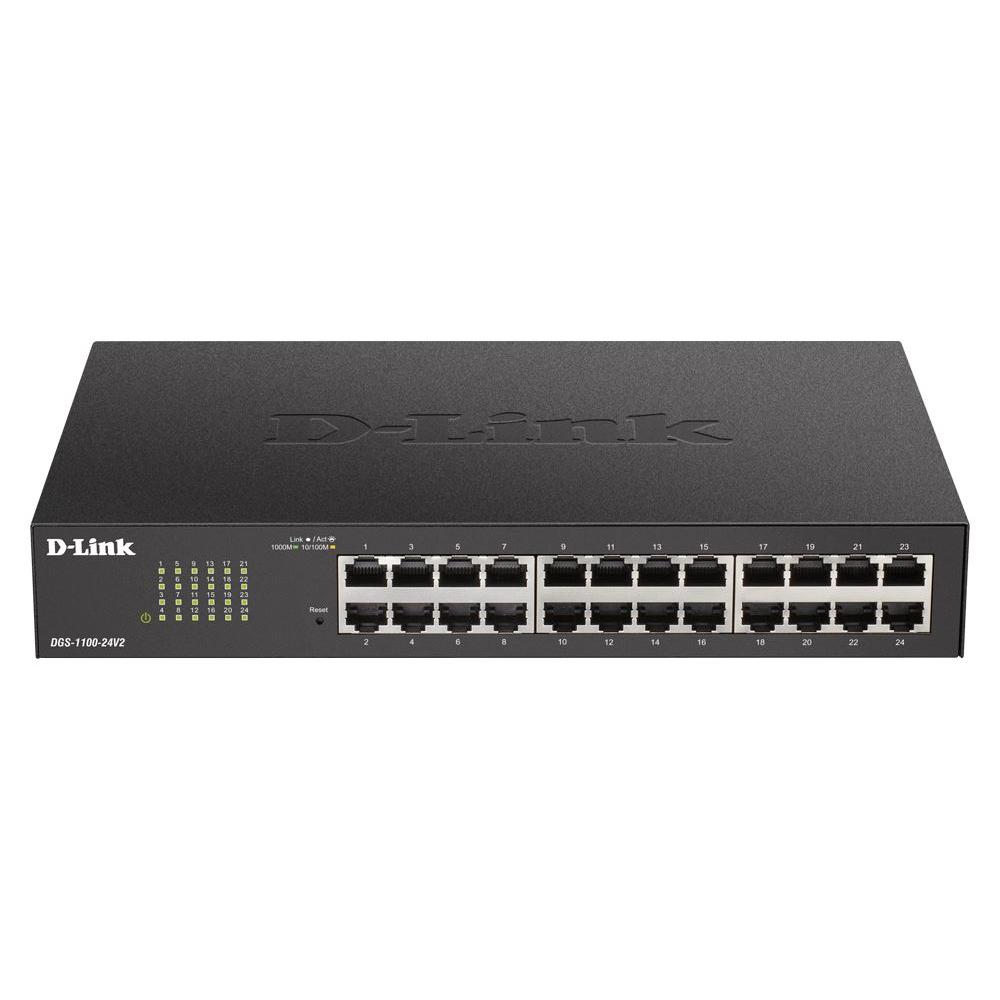 D-Link DGS-1100-24V2 – 24-Port Gigabit Smart Managed Switch