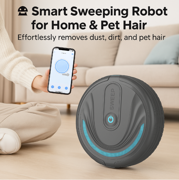 Robot Vacuum Cleaner | Quiet, Rechargeable & Efficient | All Nova