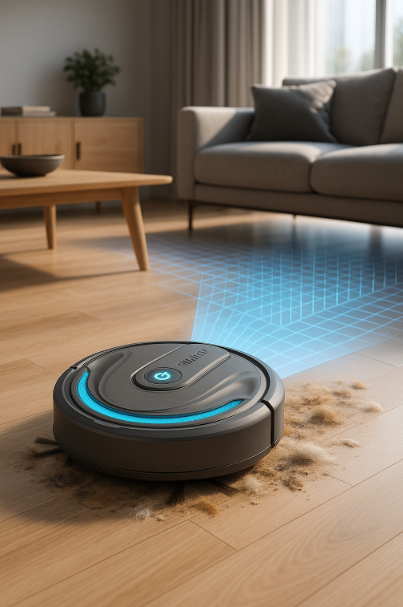 Robot Vacuum & Dustbuster Combo | Smart, Compact & Rechargeable – All Nova