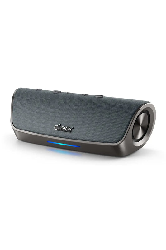 Cleer Stage – Alexa-Enabled Portable Bluetooth Speaker (Gray)